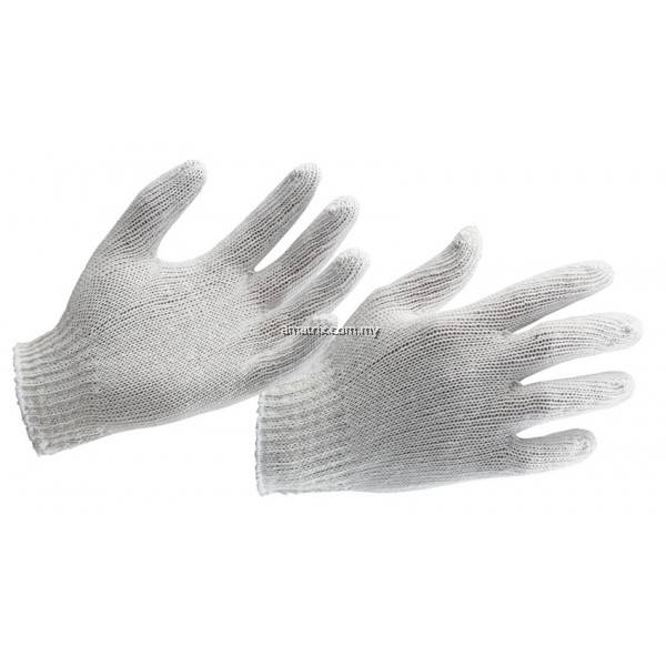 B104/A105 POLY COTTON KNITTED GLOVES